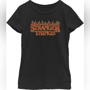 Old Navy Gender Neutral: Stranger Things Black T-Shirt